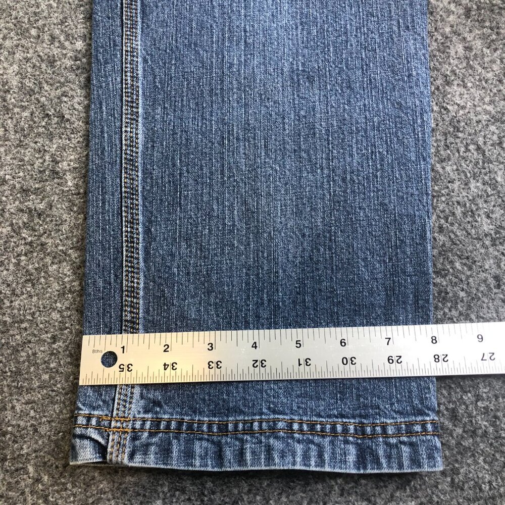 Duluth Trading Jeans Men 32x30 Blue Ballroom Double Flex Carpenter Work Stretch - Picture 7 of 10